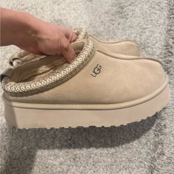 UGG Tasman Slippers Mustard Seed Womens - Picture 1 of 10